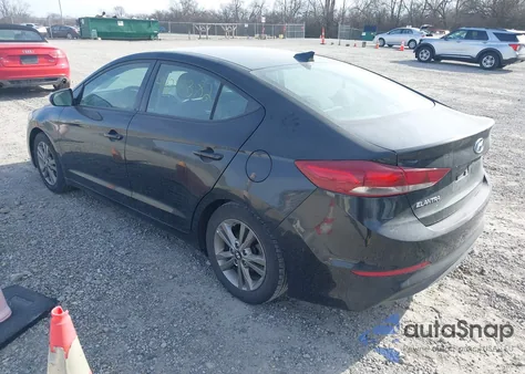 2018 Hyundai Elantra Sel из США, поврежденный, VIN 5NPD84LF5JH256544